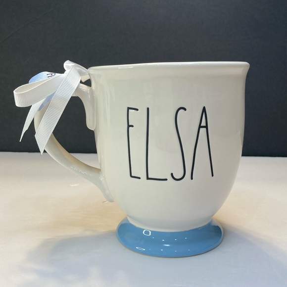 Rae Dunn Disney Frozen Elsa Footed Mug - Picture 3 of 9